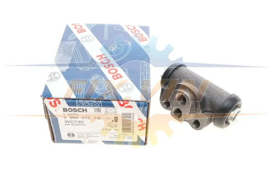 Циліндр гальмівний (задній) Mitsubishi L300 81-06/Pajero 82-06 (d=20.6mm) BOSCH 0 986 475 718 (фото 1)