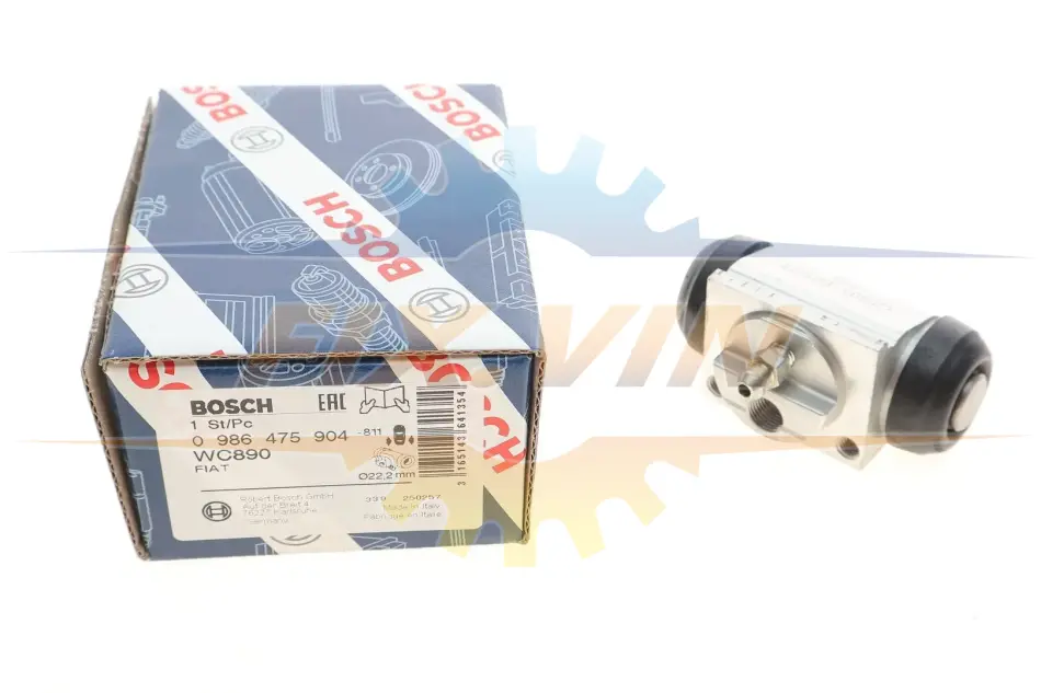 Циліндр гальмівний робочий BOSCH 0 986 475 904 (фото 1)