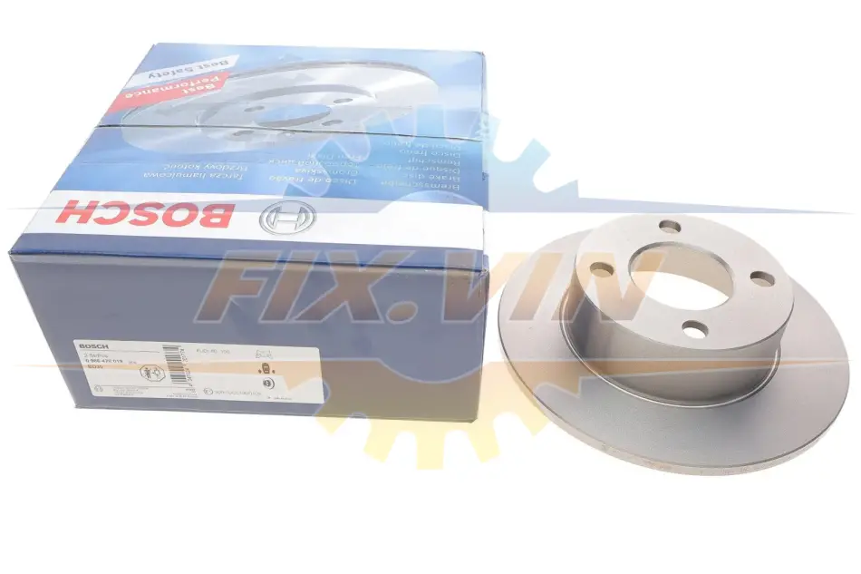 Диск гальмівний AUDI 100 задн. (вир-во Bosch) BOSCH 0 986 478 019 (фото 1)