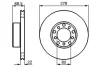 Тормозной диск BOSCH 0986478061 (фото 1)