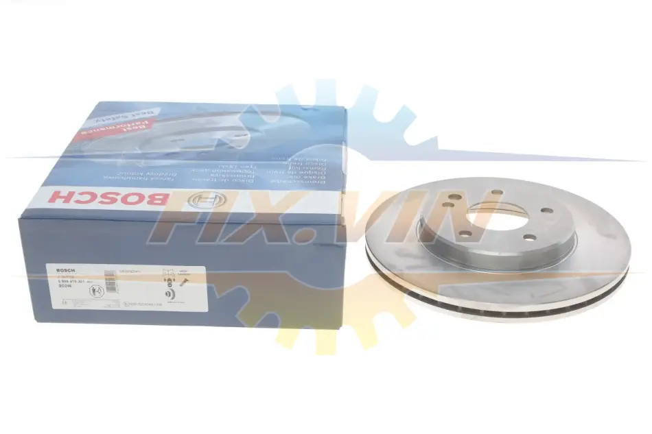 Диск гальмівний BOSCH 0 986 478 301 (фото 1)