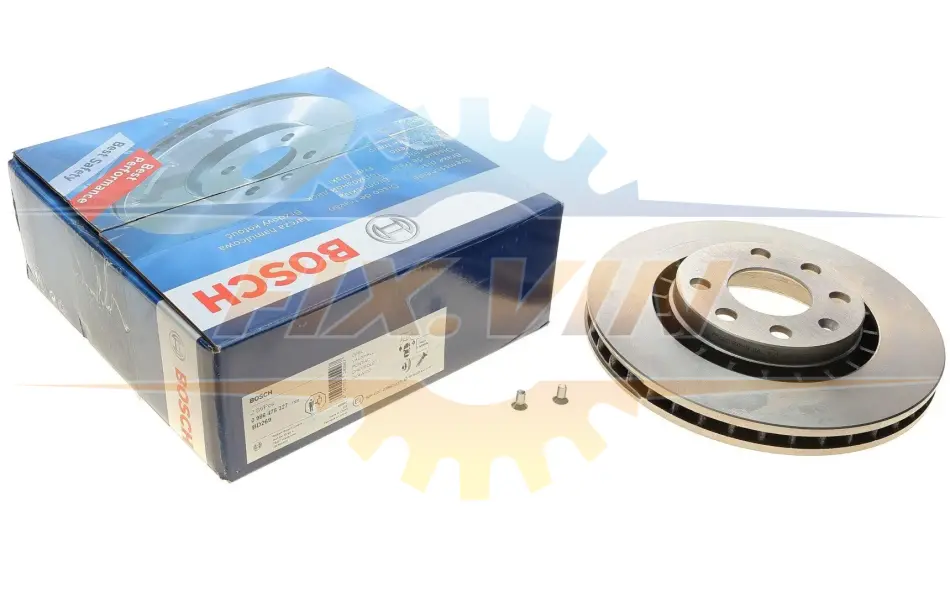 Диск гальмівний DAEWOO OPEL Espero/Lanos/Nexia/Ascona/Astra/Kadet BOSCH 0 986 478 327 (фото 1)