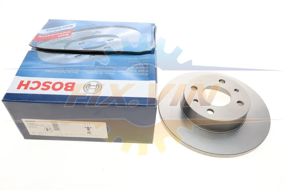 Диск гальмівний (передній) Fiat Fiorino (146/147) 86-01/Panda 91-03 (240.2x12) BOSCH 0 986 478 353 (фото 1)