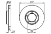 Тормозной диск BOSCH 0986478397 (фото 1)