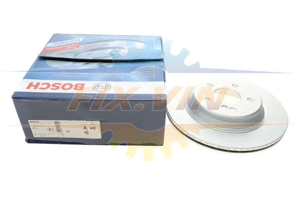 Диск гальмівний MB W220 R BOSCH 0 986 478 473 (фото 1)