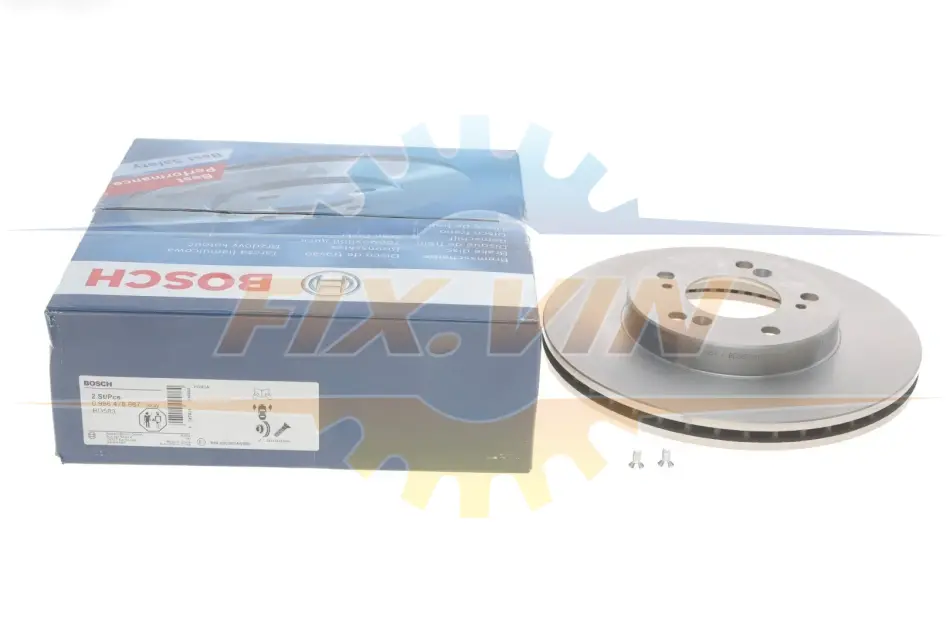 Диск гальмівний HONDA CR-V/HR-V/Integra Type R/Legend/Prelude/Shuttle \'\'F BOSCH 0986478667 (фото 1)