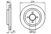 Тормозной диск BOSCH 0986478816 (фото 1)