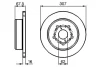 Тормозной диск BOSCH 0986479023 (фото 1)