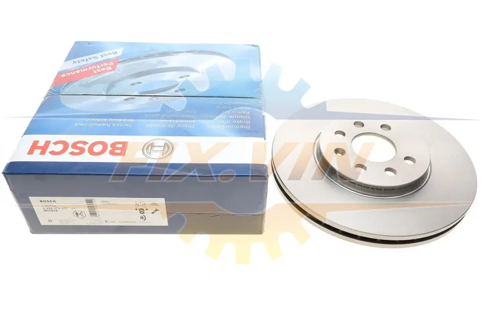 Диск гальмівний OPEL Meriva \'\'F BOSCH 0 986 479 077 (фото 1)