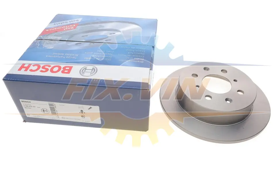 Диск гальмівний BOSCH 0 986 479 101 (фото 1)