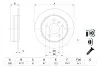 Диск гальмівний MB A150-200 W169/B150-200 W245 \'\'R BOSCH 0986479235 (фото 5)