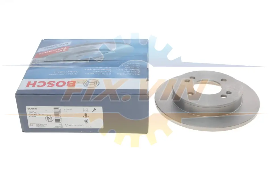 Диск гальмівний BOSCH 0 986 479 256 (фото 1)