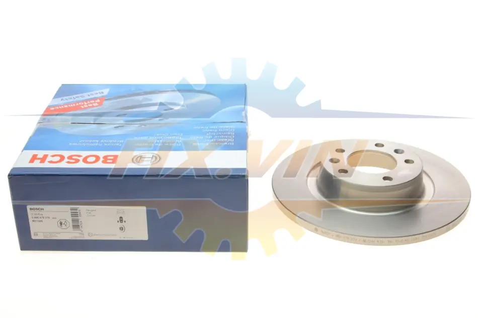 Диск гальмівний CITROEN/FIAT/PREUGEOT Jumpy/Scudo/Expert 2,0D R "07>> BOSCH 0986479379 (фото 1)