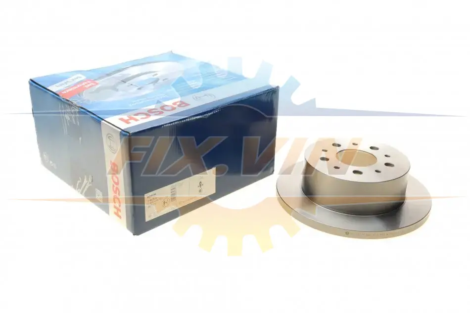 Диск гальмівної (задний) Citroen Jumper/Fiat Ducato/Peugeot Boxer 06- (279,7x16) BOSCH 0 986 479 399 (фото 1)