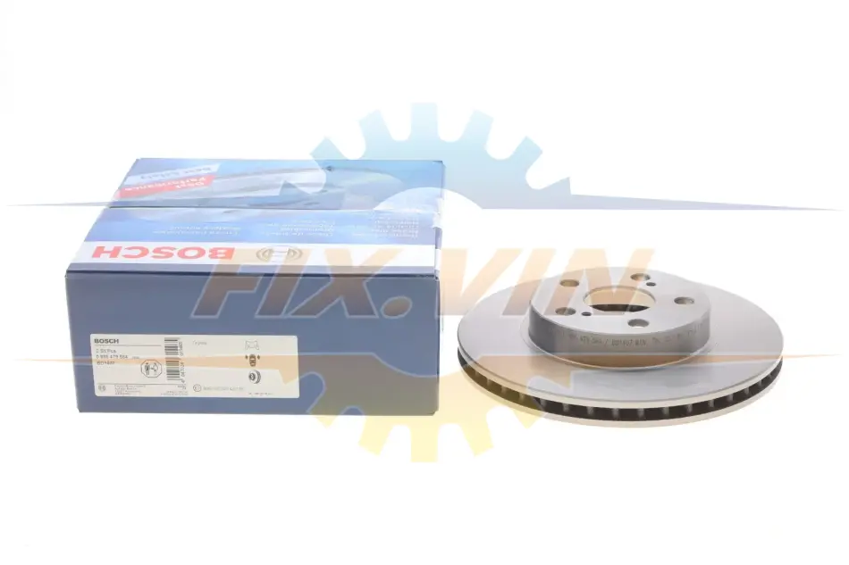Диск гальмівний TOYOTA Prius \'\'R \'\'1,5 \'\'03>> BOSCH 0 986 479 564 (фото 1)