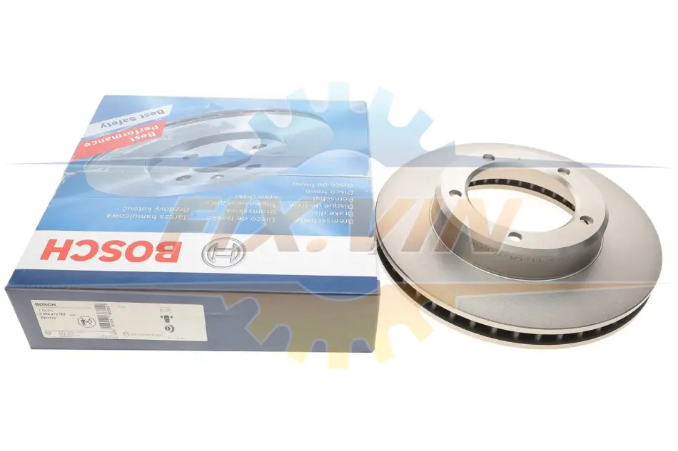 Диск гальмівний TOYOTA Land Cruiser 100 \'\'4,2TD-4,7 \'\'98>> \'\'F - кратн. 1 шт BOSCH 0986479567 (фото 1)