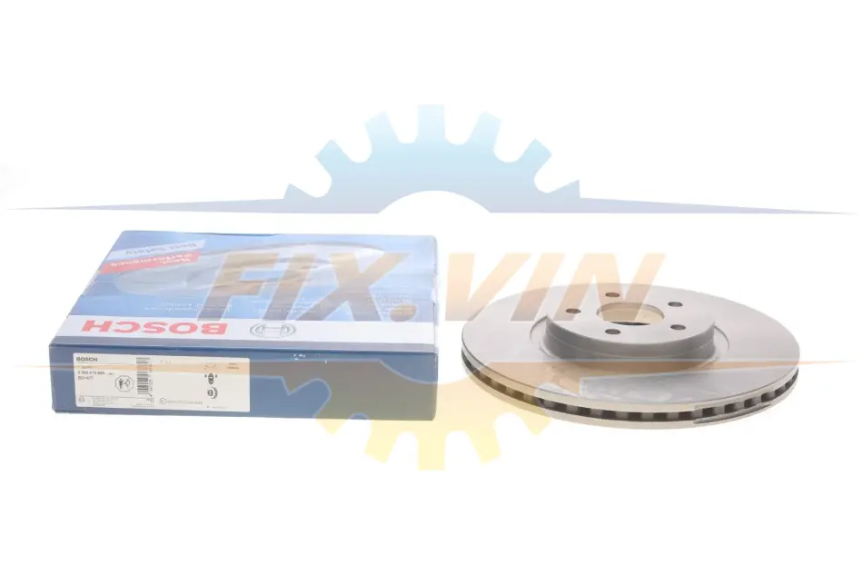 Диск гальмівний FORD Focus/Kuga/Tourneo Connect/Transit Сonnect \'\'F \'\'1,0-2,0 \'\'12>> BOSCH 0 986 479 660 (фото 1)