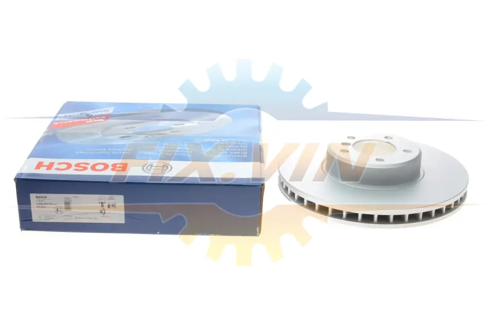 Диск гальмівний BMW 535d/540i/550i/E60 \'\'F BOSCH 0 986 479 774 (фото 1)