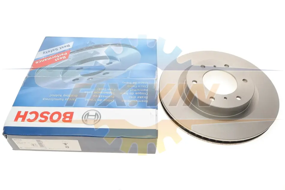 Диск гальмівний MITSUBISHI Pajero "F "06>> - кр. 1 шт BOSCH 0986479782 (фото 1)