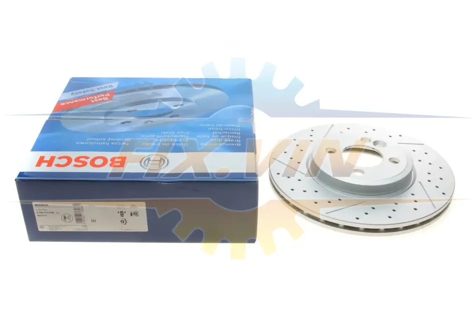 Диск гальмівний MINI Cooper S R55/56/55/59 \'\'F \'\'1,6 \'\'10>> BOSCH 0 986 479 A69 (фото 1)