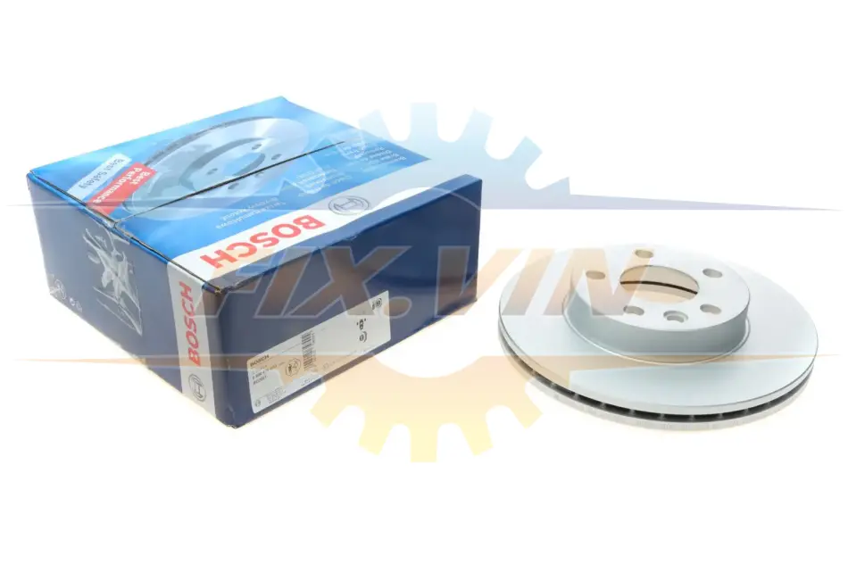 Диск гальмівний (передній) VW T4 95-03 (R15) (280x24) BOSCH 0 986 479 B50 (фото 1)