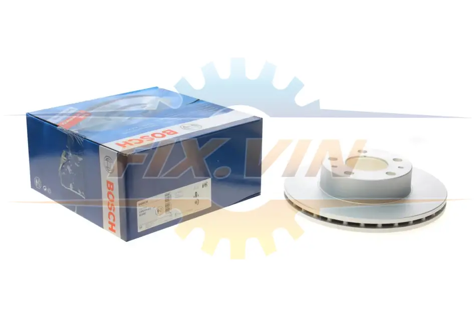 Диск гальмівний (передній) Citroen Jumper/Fiat Ducato/Peugeot Boxer 1.4t 94- (280x24) BOSCH 0 986 479 B96 (фото 1)