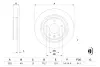 Гальмівний диск BOSCH 0986479C58 (фото 4)