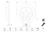 Тормозной диск BOSCH 0986479C73 (фото 5)