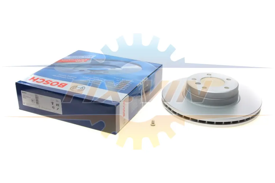 Диск гальмівний BMW E60/E61 \'\'F - кратн. 1 шт BOSCH 0 986 479 D39 (фото 1)
