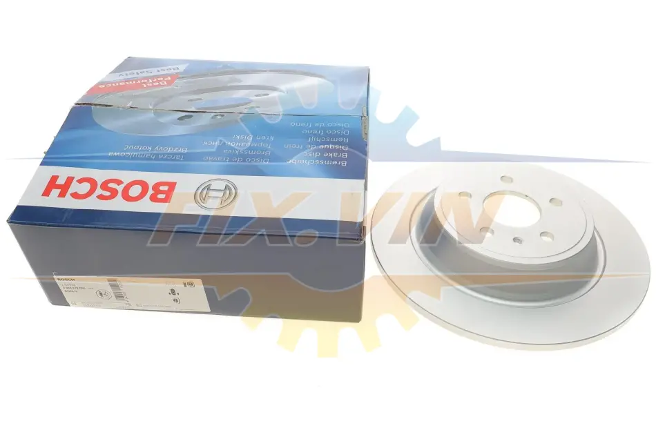 Диск гальмівний FORD Mondeo [CNG] \'\'R \'\'1,2-2,0 \'\'14>> BOSCH 0986479D86 (фото 1)