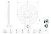 Гальмівний диск AUDI/VW A6/A8/E-Tron/Q7/Q8/Touareg \'\'R \'\'17>> BOSCH 0986479E41 (фото 1)