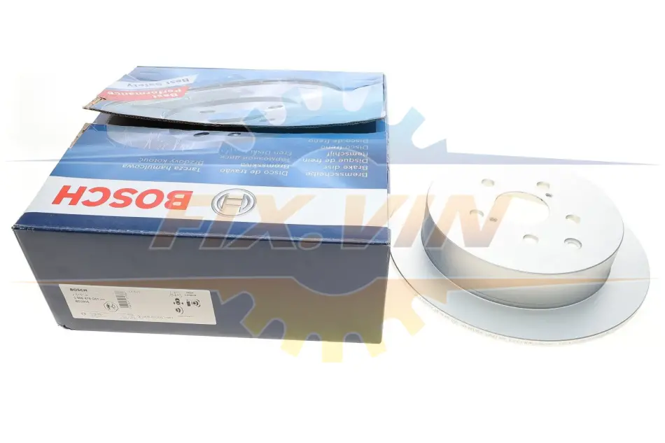 ДИСК ГАЛЬМIВНИЙ ЗАДНIЙ BOSCH 0 986 479 G61 (фото 1)