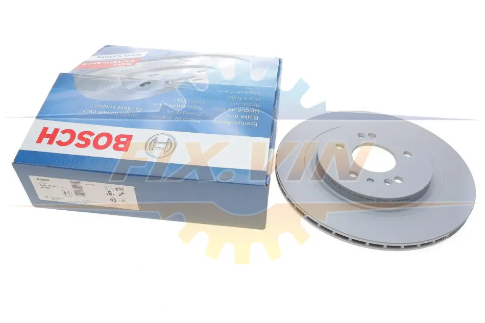 Диск гальмівний (задній) Hyundai Santa Fe 18-20 (314x18) (вентил.) (з покриттям) BOSCH 0986479H17 (фото 1)