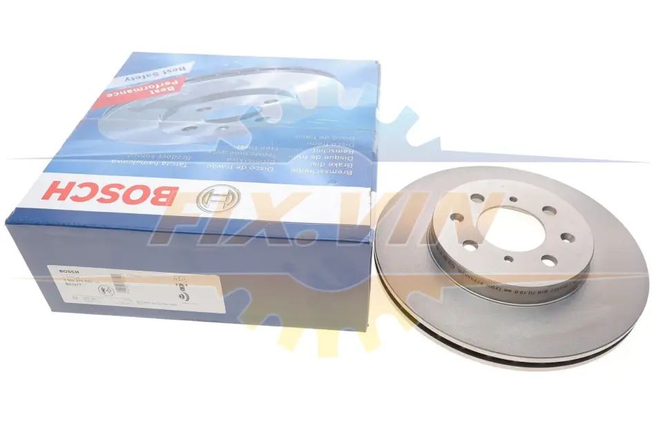 Диск гальмівний HONDA CIVIC передн., вент. (вир-во Bosch) BOSCH 0 986 479 R80 (фото 1)