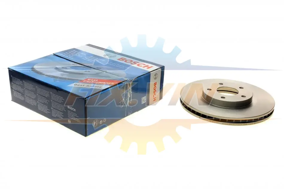 Диск гальмівний NISSAN Qashqai/X-Trail \'\'F "07>> PR2 BOSCH 0986479R89 (фото 1)
