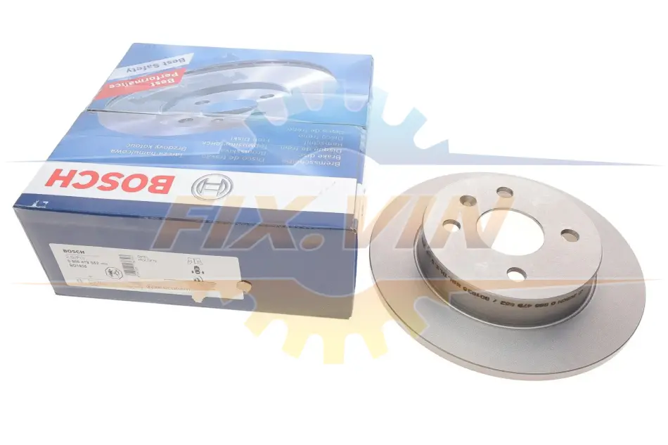 Диск гальмівний BOSCH 0 986 479 S52 (фото 1)