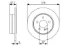 Диск гальмівний MB С (S204/W204) \'\'R PR2 BOSCH 0986479S96 (фото 1)