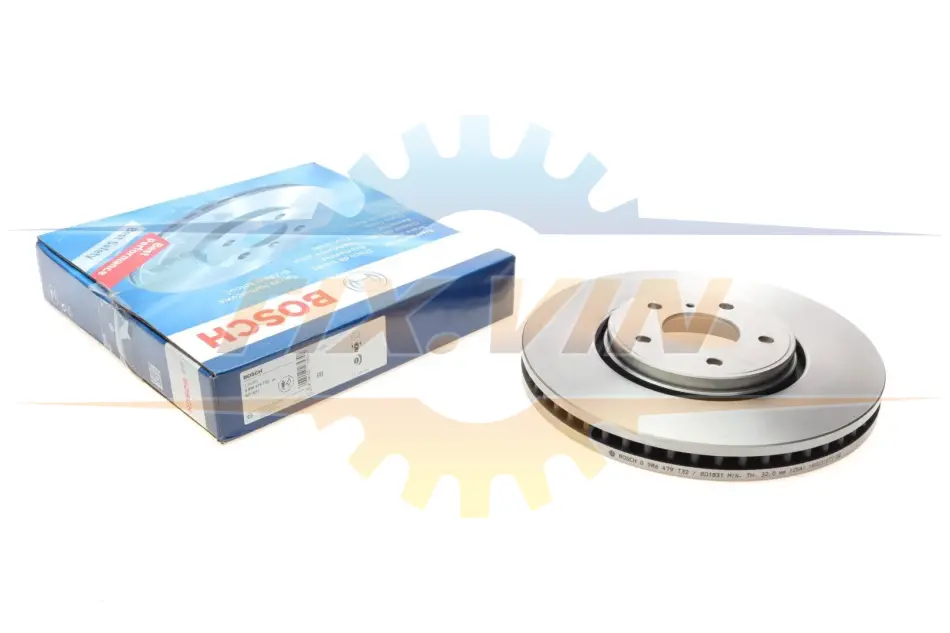 Диск гальмівний INFINITI EX/FX/G37/M - кратн. 1 шт BOSCH 0 986 479 T32 (фото 1)