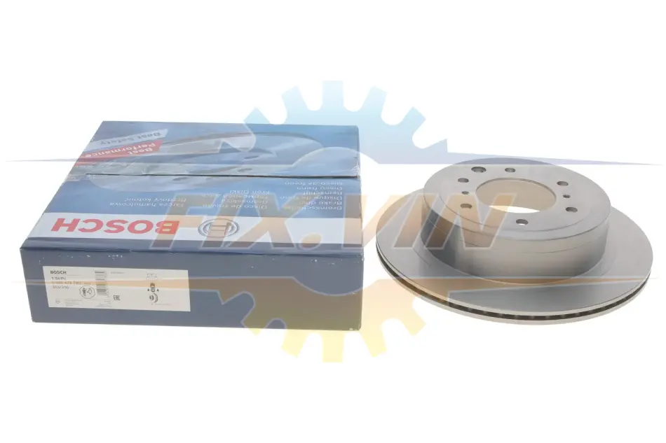Диск гальмівний PR2 MITSUBISHI Pajero \'\'R \'\'05>> - кратн. 1 шт BOSCH 0986479T90 (фото 1)