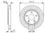 Тормозной диск BOSCH 0986479U45 (фото 1)
