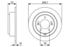 Тормозной диск BOSCH 0986479V53 (фото 1)