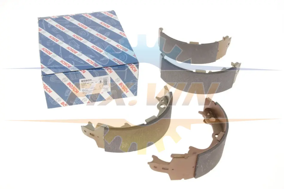 Колодки ручника Jeep Cherokee/Grand Cherokee 95-08 (228.6x66) BOSCH 0 986 487 396 (фото 1)