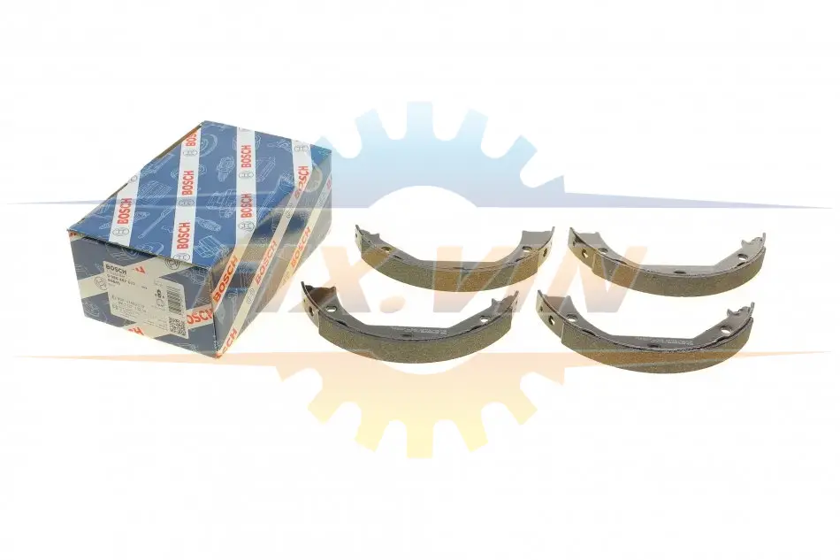 Гальмівні колодки барабанні BMW 1 3 5 X1 00- BOSCH 0 986 487 607 (фото 1)