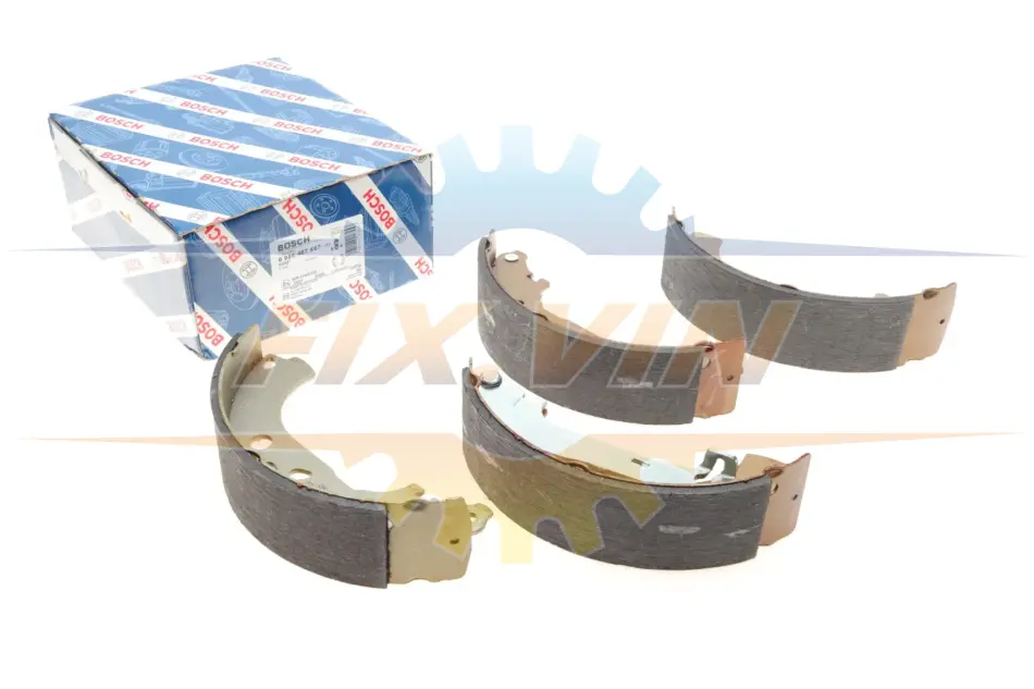 Колодки гальмівні барабанні BOSCH 0 986 487 667 (фото 1)