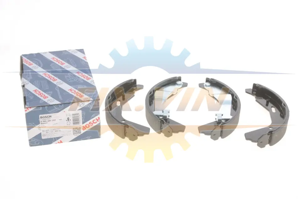 Колодки гальмівні барабанні BOSCH 0 986 487 707 (фото 1)
