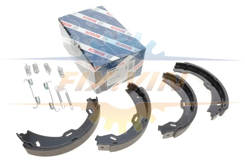 Гальмівні колодки барабанні (ручник) MERCEDES S(W220) BOSCH 0986487724 (фото 1)