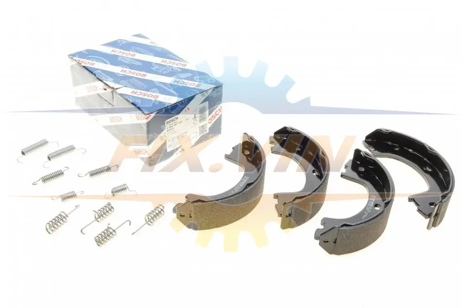 Колодки гальмівні барабан (ручник) MB/VW Sprinter/Crafter \'\'1,8-3,5 \'\'06>> BOSCH 0986487751 (фото 1)
