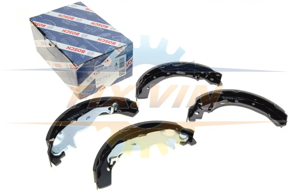 Колодки гальмівні (задні) Ford Fiesta 08- (барабанні) (200x32) BOSCH 0 986 487 767 (фото 1)