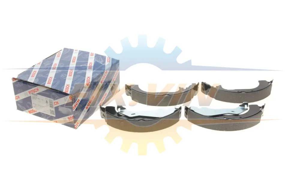 Гальмівні колодки барабанні SEAT/SKODA Toledo/Rapid \'\'13>> BOSCH 0986487791 (фото 1)