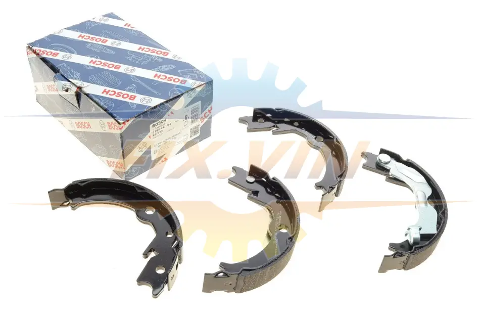 Колодки гальмівні барабанні BOSCH 0 986 487 792 (фото 1)